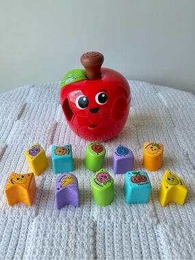 LeapFrog Spin and Change Apple Shape Sorter
